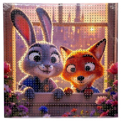 Алмазна мозаїка "Зоотропія" 20x20см (ВИД 4) (MiC)