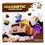 Магнитный конструктор "MINECRAFT" машинки (СТИВ) (MiC)