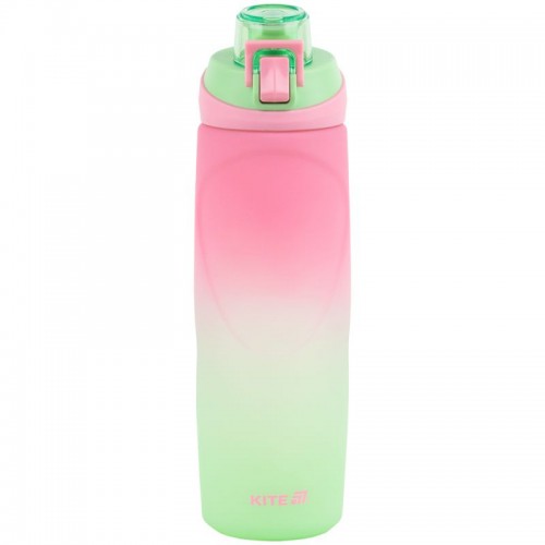 Пляшечка для води 760 мл, рожево-салатова (Kite)