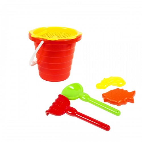 Песочный набор, средний (красный) (MiC)