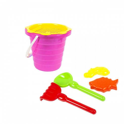 Песочный набор, средний (розовый) (MiC)