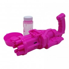 Пулемет-бластер для мыльных пузырей (малиновый)