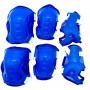 Захисне спорядження, налокітники, наколінники, запястя, у сітці (СИНІЙ) (MiC)