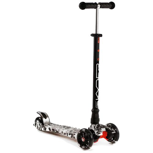 Самокат трехколесный "Skyper Maxi", черный (MiC)