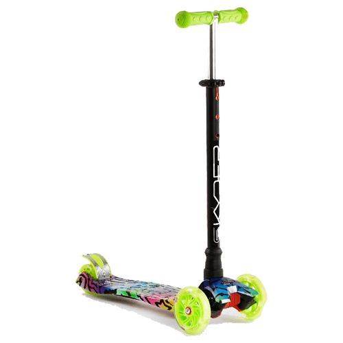 Самокат трехколесный "Skyper Maxi", желтый (MiC)