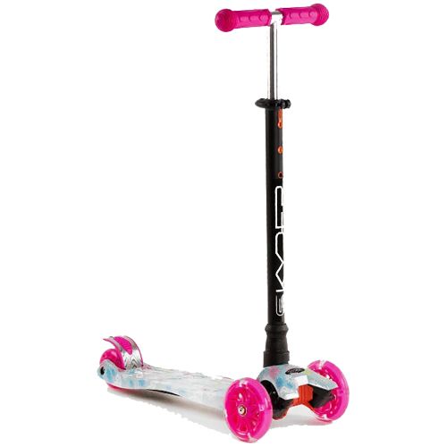 Самокат трехколесный "Skyper Maxi", розовый (MiC)