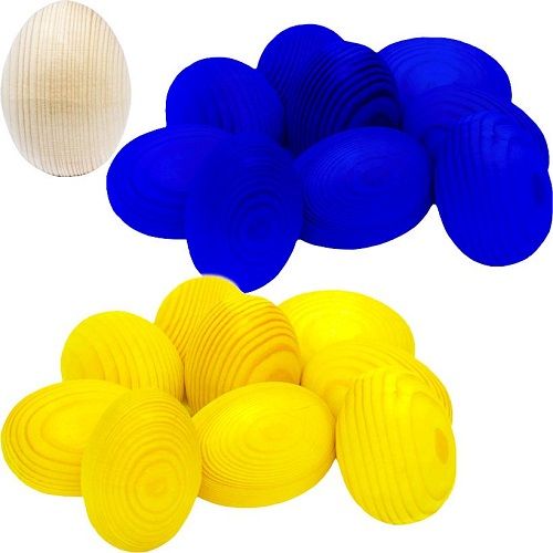 Забарвлення заготівля з дерева"Яйце" (MiC)