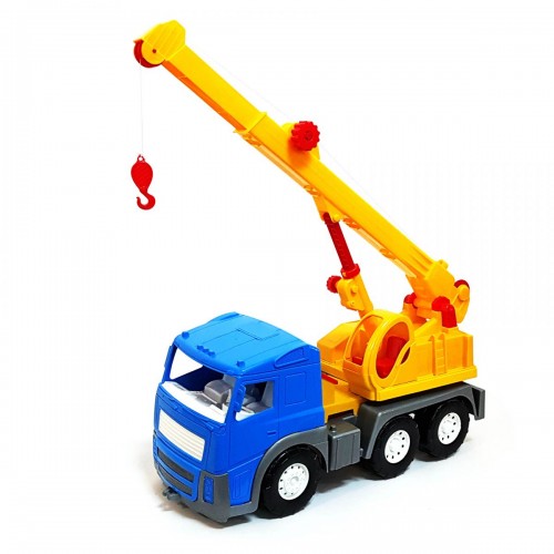 Машинка "Автокран Акрос" (синяя) (Colorplast)