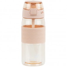 Бутылочка для воды 600 мл, бежевая