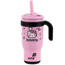 Термокружка з трубочкою, 530мл, HK