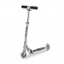 Самокат MICRO серії Sprite LED – Матовий сріблястий (Micro)