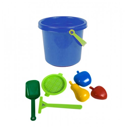 Набір для гри з піском "Волошка", синій (Colorplast)