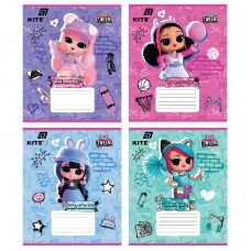 Зошит 12 арк., кос., УФ лак + глітер, LO