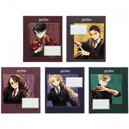 Тетрадь 12 л., лин., фольга. + УФ лак, HP (Kite)