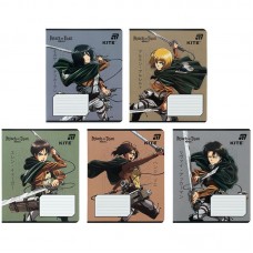 Тетрадь 18 л., кл., гибр. лак + УФ лак, AT