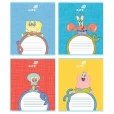 Зошит 12 арк., кос., софт тач + УФ лак об'ємний, SB