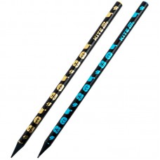 Карандаш графитный, черный корпус, 36 шт., тубус