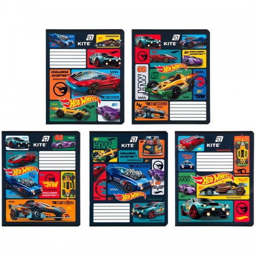 Зошит 12 арк., лін., софт тач + УФ лак, HW (Kite)