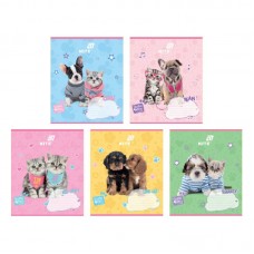 Зошит 12 арк., лін., УФ лак + глітер, SP