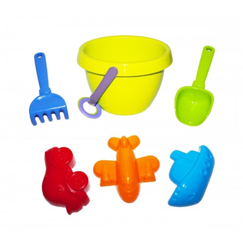 Песочный набор "Кувшинка" №1 (желтый) (Colorplast)