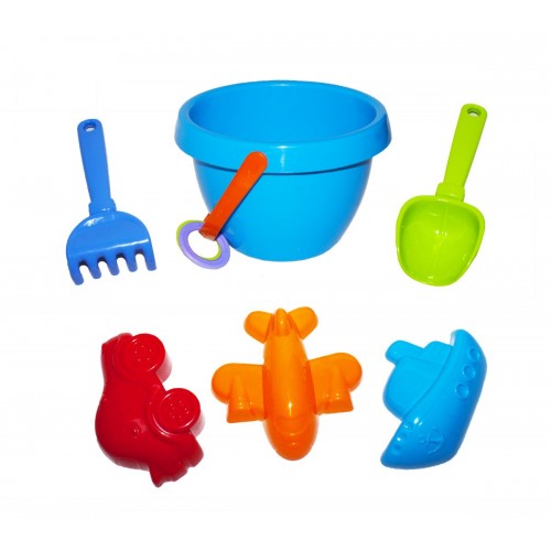 Песочный набор "Кувшинка" №1 (голубой) (Colorplast)