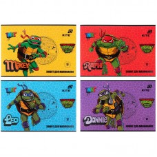 Зошит для малювання, 12 арк., скоба, гібр. лак + УФ лак,  NT