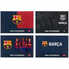 Зошит для малювання, 12 арк., скоба, гібр. лак + УФ лак,  BC