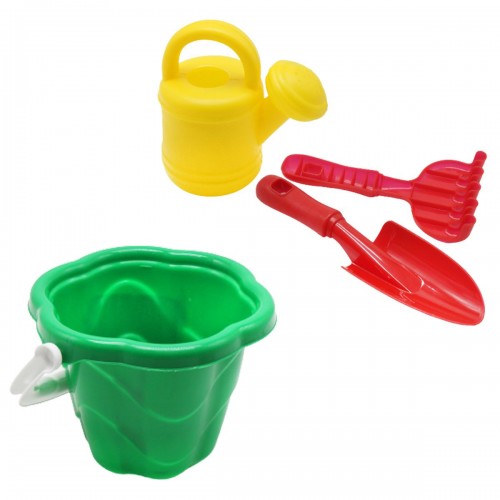 Пісочний набір, зелений (Colorplast)