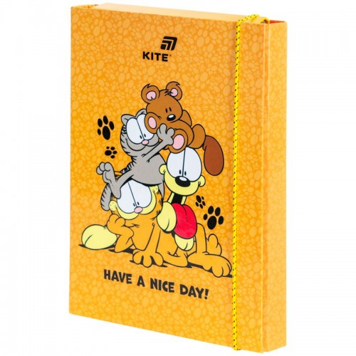 Папка для зошитів В5 на гумці картон, GF (Kite)