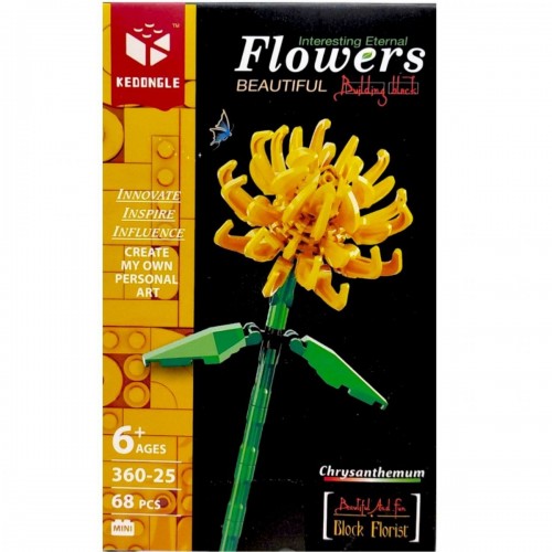 Конструктор Flovers, 68 элементов (ВИД 4) (MiC)