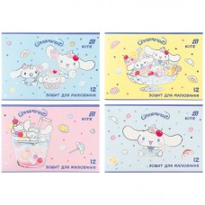Тетрадь для рисования, 12 л., скоба, гибр. лак + УФ лак,  CR