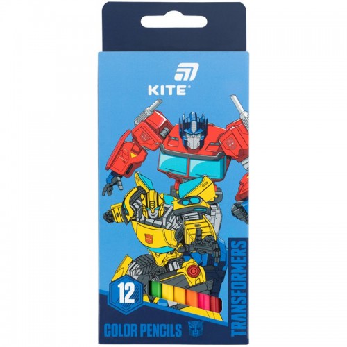 Карандаши цветные, 12 шт. TF (Kite)