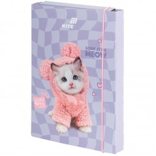 Папка для тетрадей B5, на резинках, картон, SP