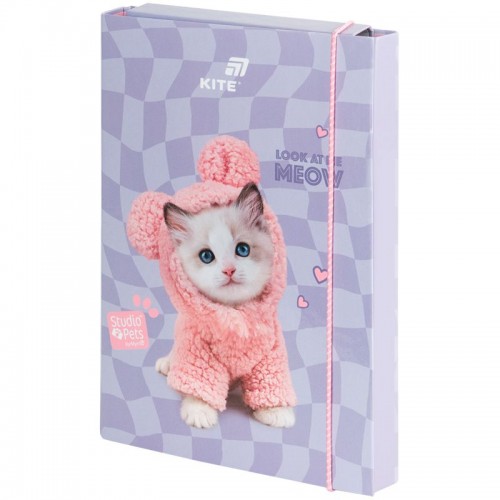 Папка для тетрадей B5, на резинках, картон, SP (Kite)