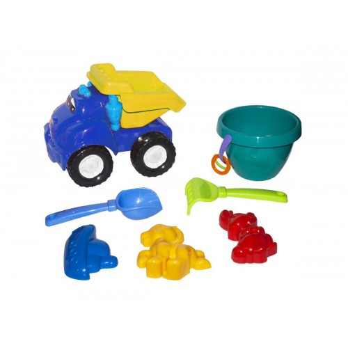 Машина Смайл самоскид №3 синій (Colorplast)