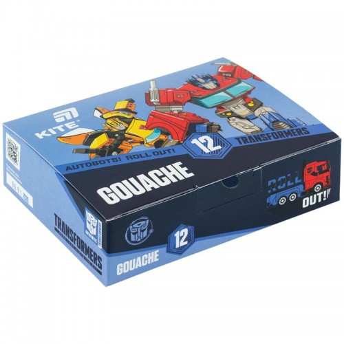 Гуаш, 12 кол., 20 мл TF (Kite)