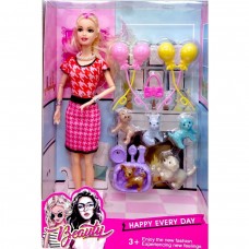 Кукла с любимцами, игровой набор (ВИД 2)