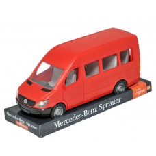 Автомобиль Mercedes-Benz Sprinter пассажирский (красный) на планшетке