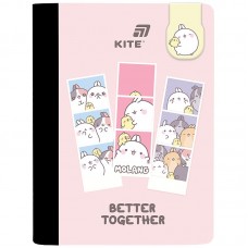 Блокнот з магн. закладкою, А5, 60 арк., кл., ML