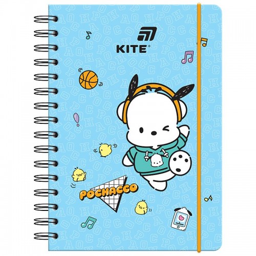 Блокнот на спіралі А5, 80 арк., кл., PC (Kite)