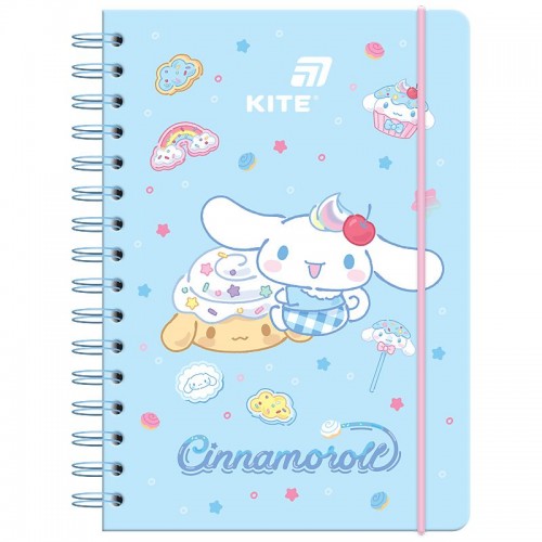 Блокнот на спіралі А5, 80 арк., кл., CR (Kite)