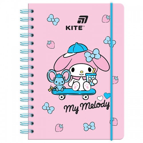 Блокнот на спіралі А5, 80 арк., кл., HK-3 (Kite)