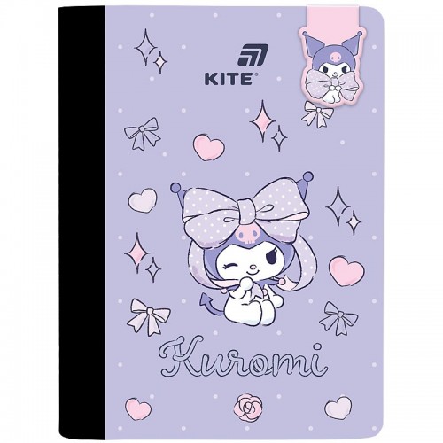 Блокнот з магн. закладкою, А5, 60 арк., кл., HK-2 (Kite)