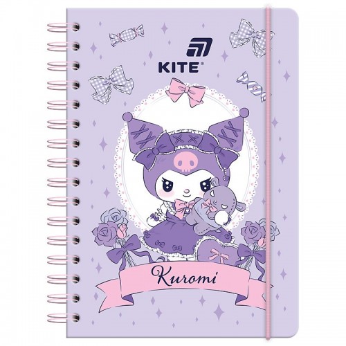 Блокнот на спіралі А5, 80 арк., кл., HK-2 (Kite)