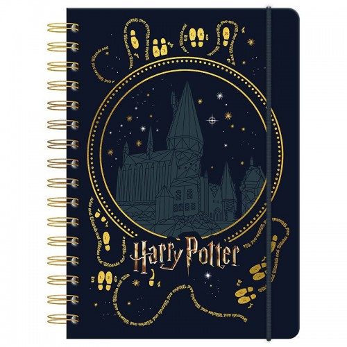 Блокнот на спіралі А5, 80 арк., кл., HP (Kite)