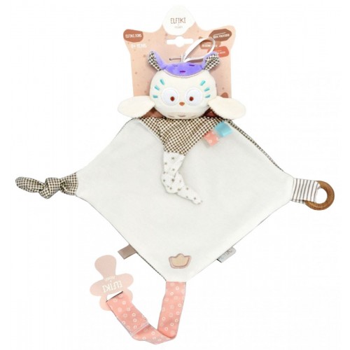 Мягкая игрушка - текстильная сова Miя, ELFIKI (ELFIKI)