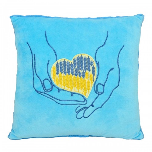 Подушка-сувенір "Серце в долонях", Tigres (TIGRES)