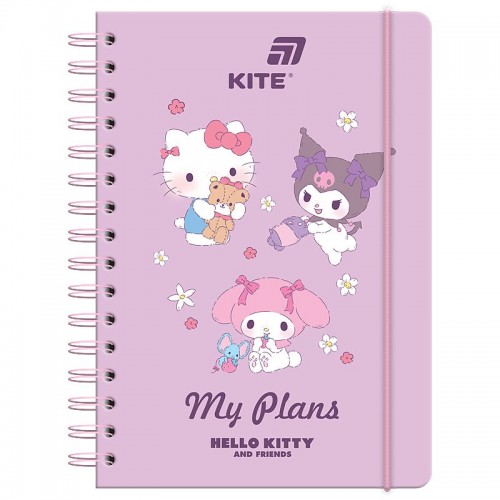 Щоденник на спіралі, тверда обкл., HK (Kite)