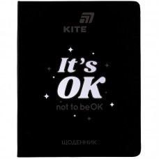 Щоденник шкільний, м'яка обкл. PU, It's OK