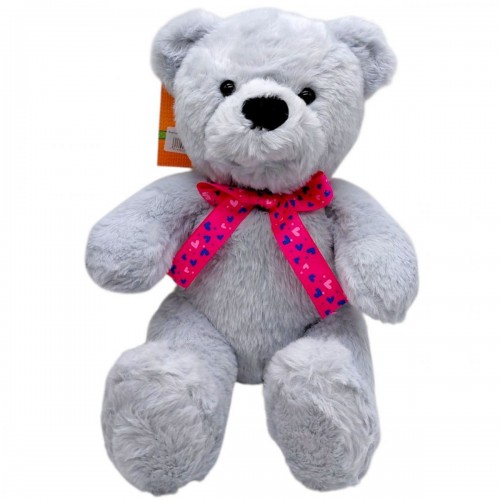 Мʼяка іграшка Ведмедик Тедді 35 см (СІРИЙ) (Копиця)